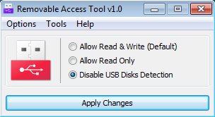 Ratool turn off detection USB