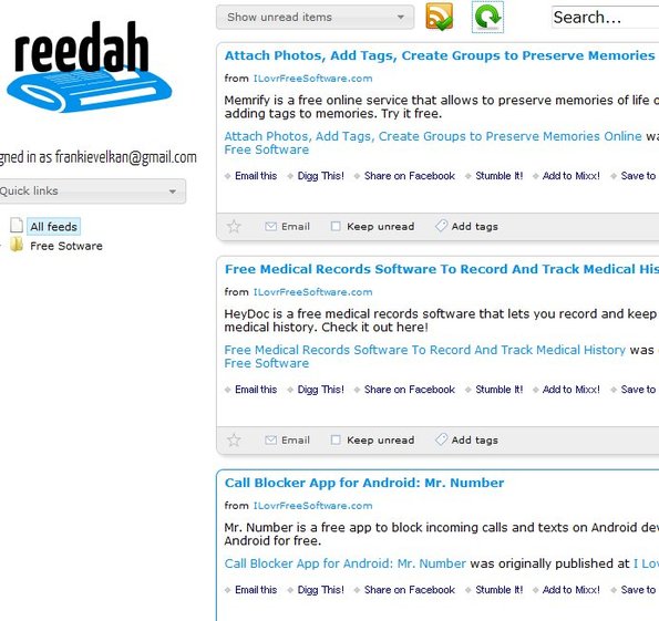 Reedah reading subscription