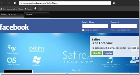 Safire 04 free music media player