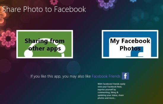 Share Photo To Facebook In Windows 8