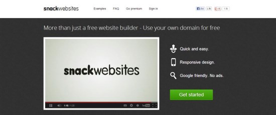 SnackWebsites interface