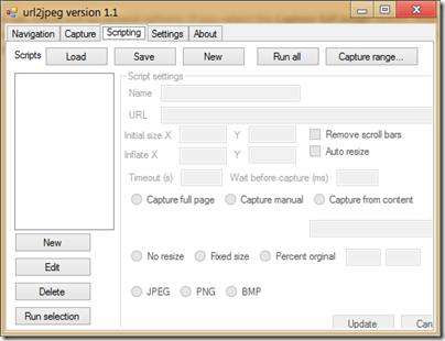 Url2jpeg_scripting tab