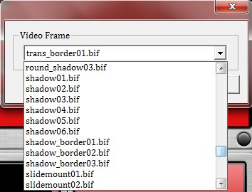 Video Frame To WMV frame list