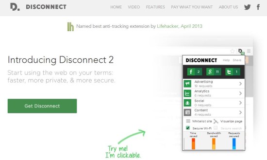 disconnect 2 interface