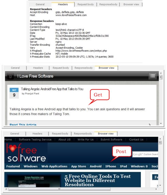 httpmaster response data