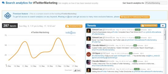 twitonomy search