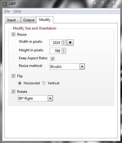 Acute Batch Image Processor modify