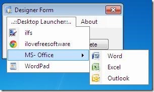 Desktop Laucher 04 applications launcher