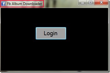 FB Album Downloader 02 download Facebook albums to your PC