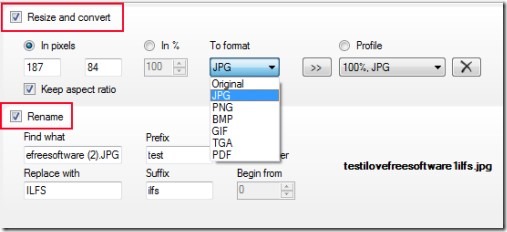 Free Image Convert and Resize 02 resize images in batch