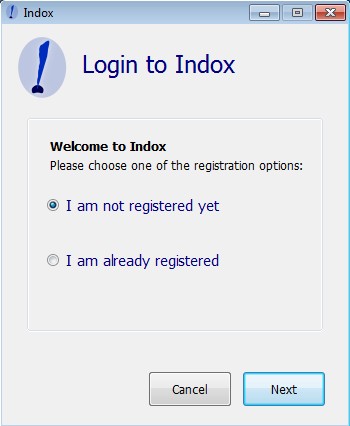 Indox  default window login