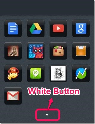 LaunchBoard white button