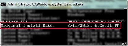 OS Age Finder 04 find OS installation date