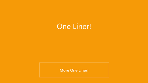 One Liner app