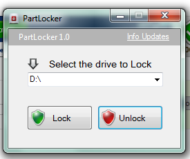 Part Locker 01-lock hard drive