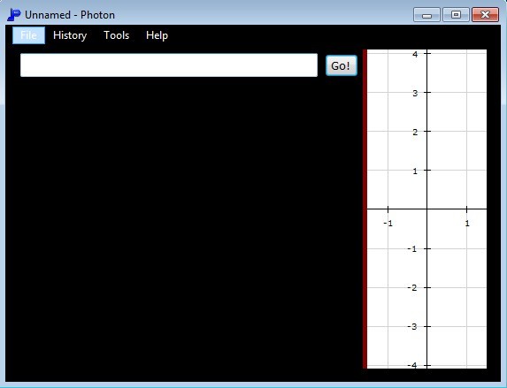 Photon default window