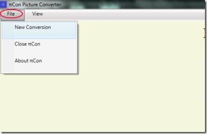 PiCon Picture Converter 01 convert images to jpg