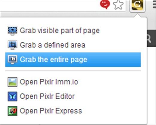 Pixlr grabber01-Capture screenshot