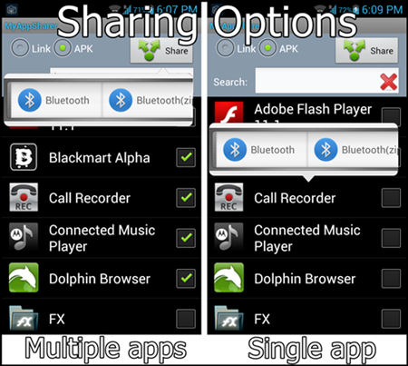 Sharing options_multiple files