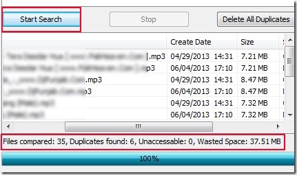 Simple Duplicate Finder 02 find and remove duplicate files