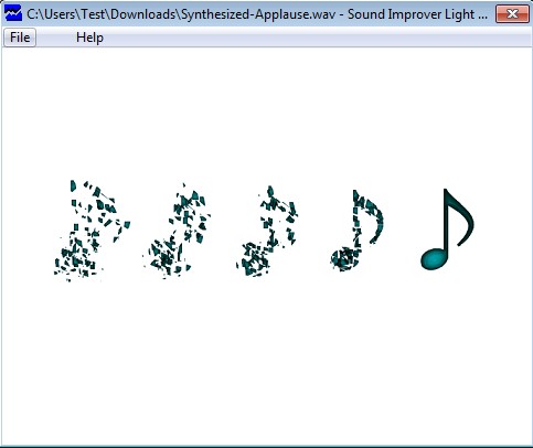 Sound Improver default window