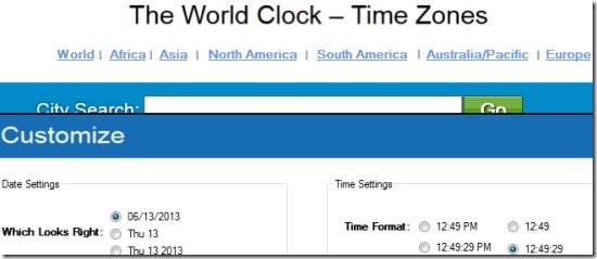 The World Clock 03 world clock for desktop