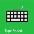Type speed icon