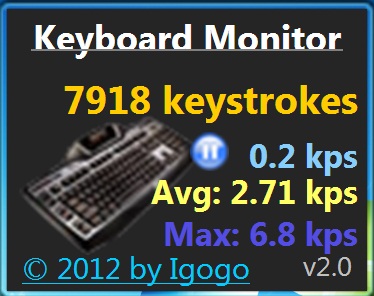 keyboard monitor window