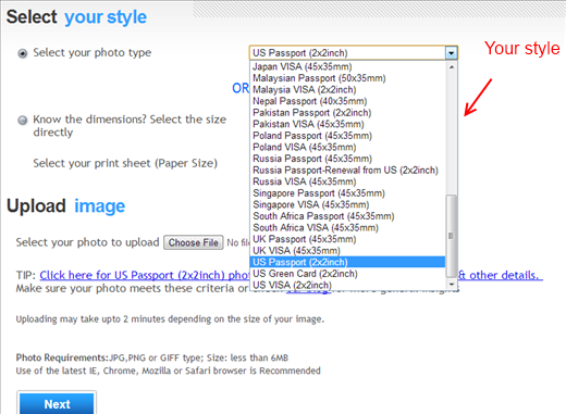 make passport/visa/ID photos01