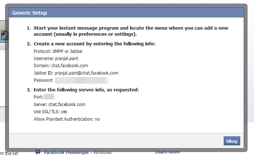 popup chat fb