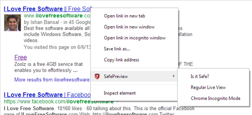 Safe Preview 01- website safety check