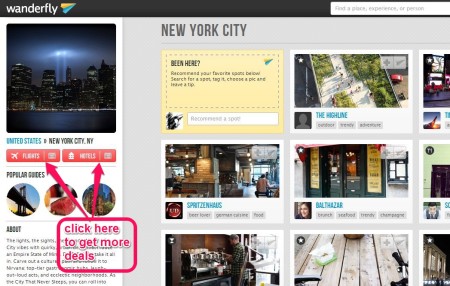 wanderfly- get deal on hotels and flights
