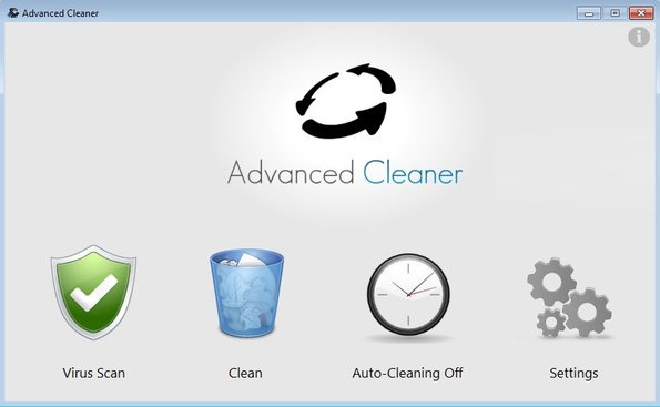 Advanced Cleaner default window