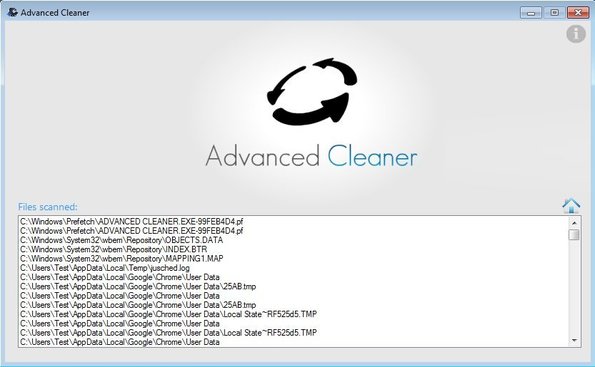 Advanced Cleaner virus scan
