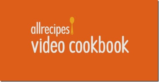 Allrecipes Video Cookbook- launch
