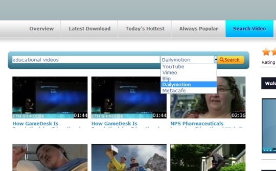 Free Online Dailymotion Downloader to Download Dailymotion Videos