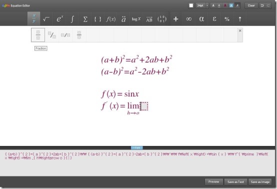 Daum Equation Editor 3