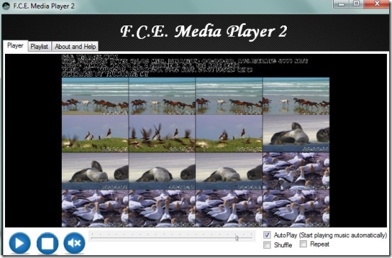 F.C.E Media Player 2 free portable media player 01