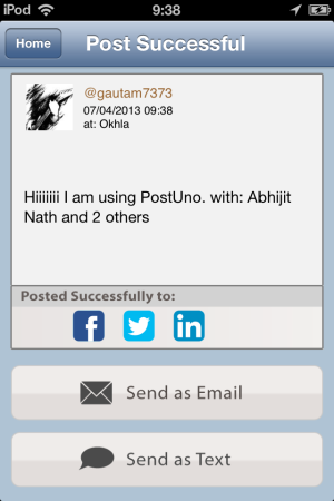 PostUno-send post by link-Post To Multiple Social Networks