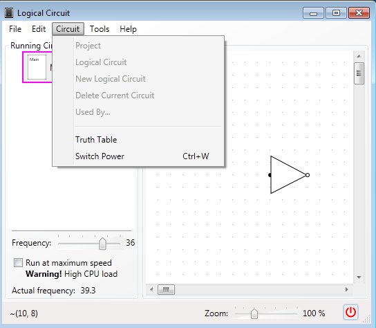 LogicCircuit working test