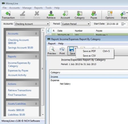moneyline personal finance software moneyline personal finance software