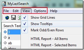 MyLastSearch 03 view web search query