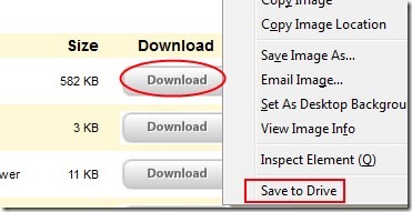Save To G. Drive- right click option