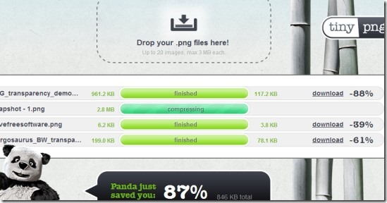 TinyPNG 01 online png compression service