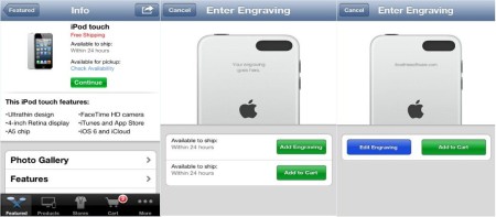 Apple Store- Customize Your iPod 