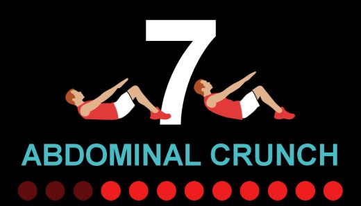 7Min- abdominal crunch exercise