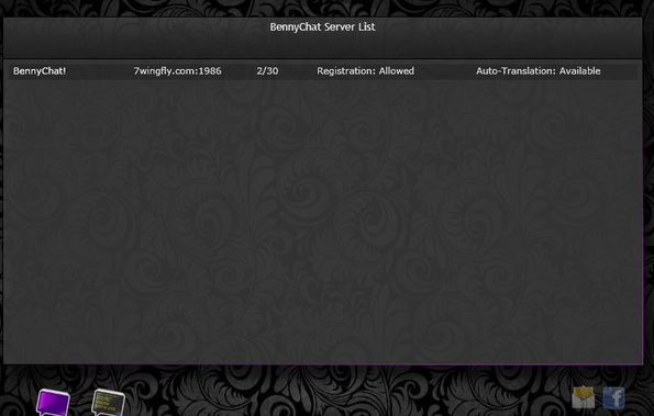 Benny Chat server list