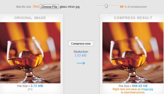 Compressnow- reduce image size