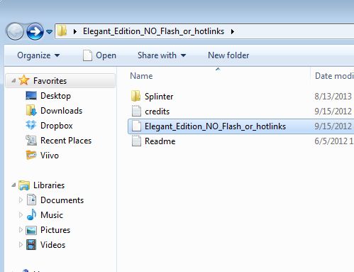Elegant Edition Splinter - Directory
