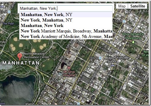 FSS Google Maps Downloader- search location